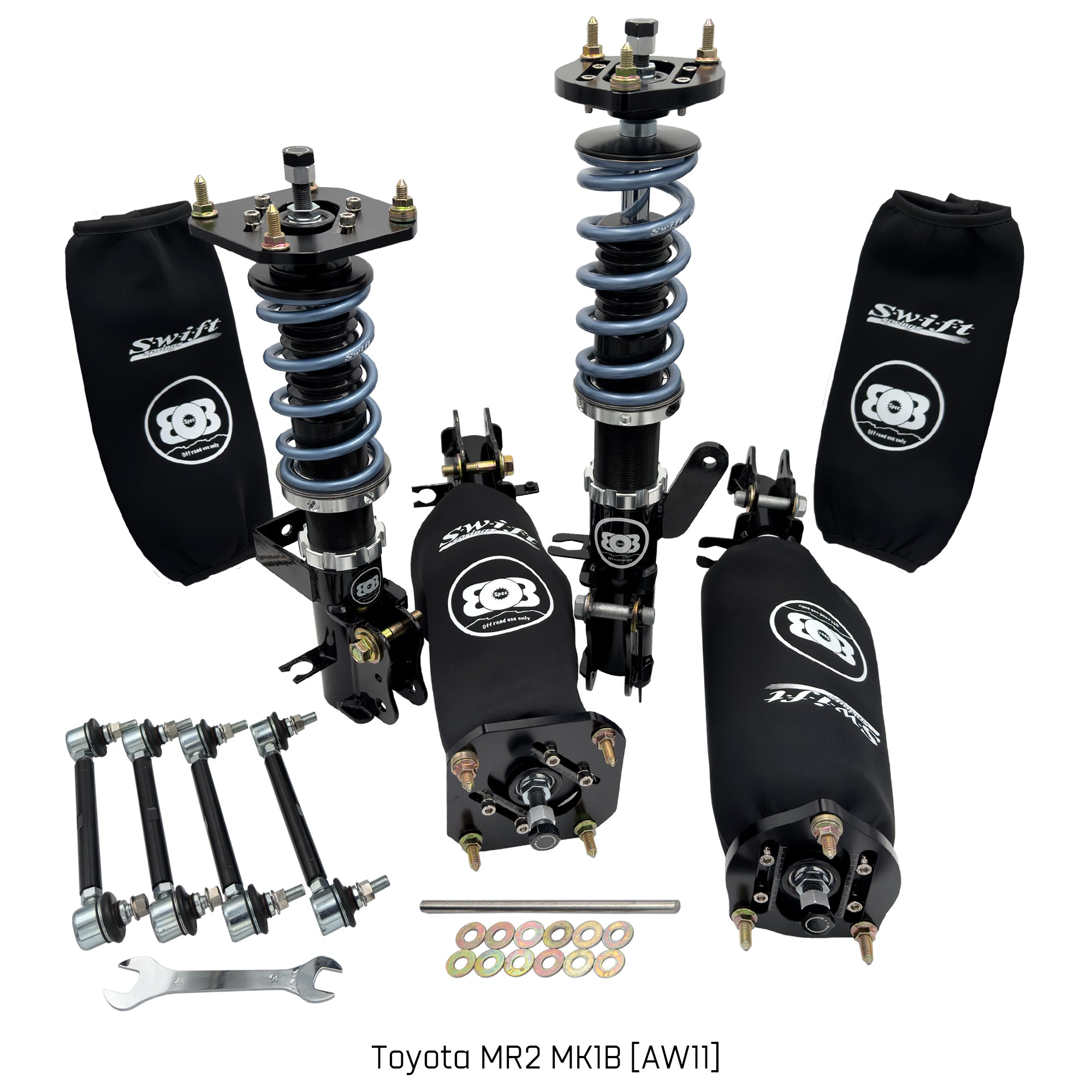 808 SPEC Toyota MR2 AW11 MK1B [86-89] Coilover Kit – 808 Spec