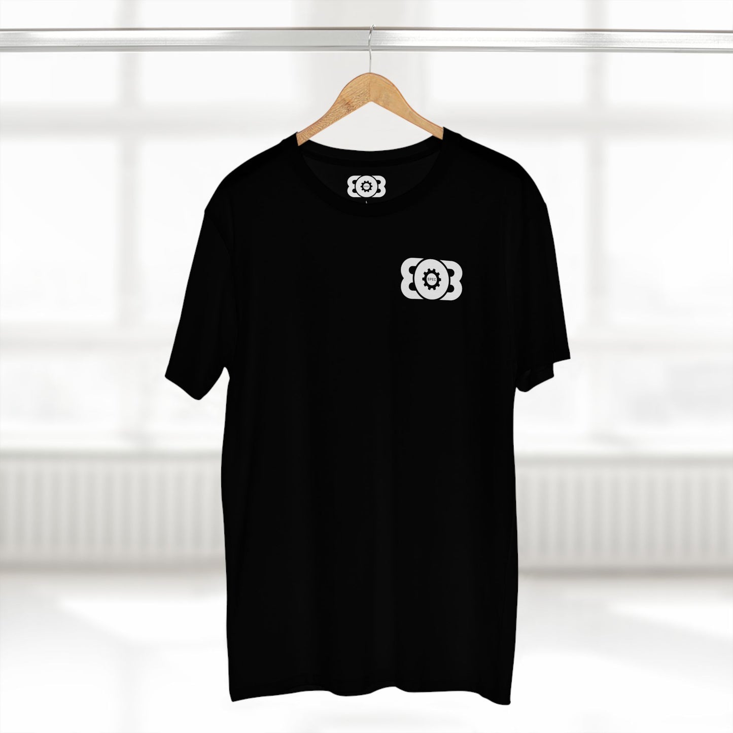 808 Spec Logo Black Tee