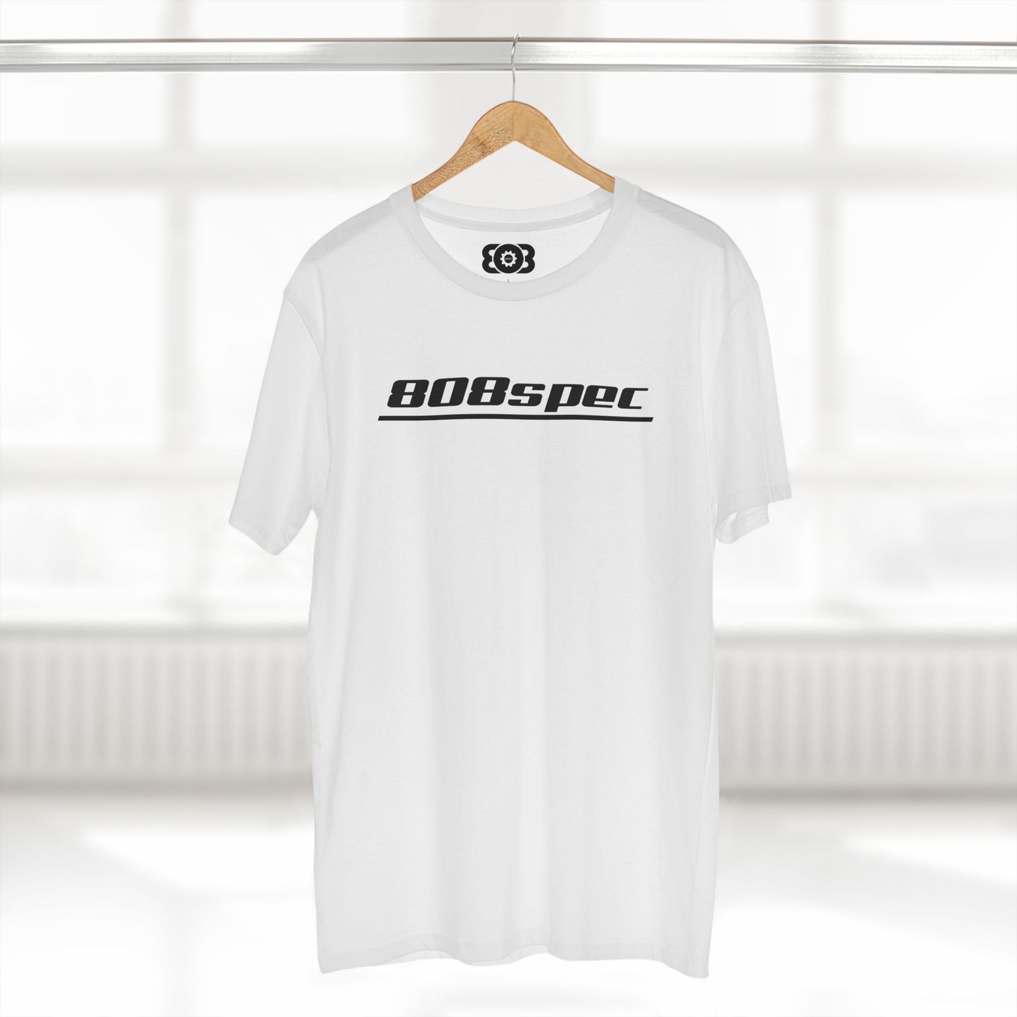 808 Spec Streak White Tee