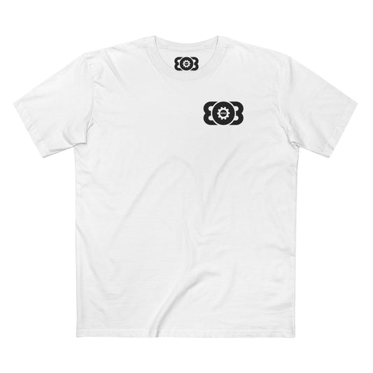 808 Spec Logo White Tee