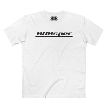 808 Spec Streak White Tee