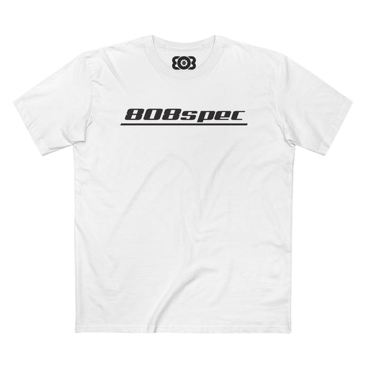 808 Spec Streak White Tee