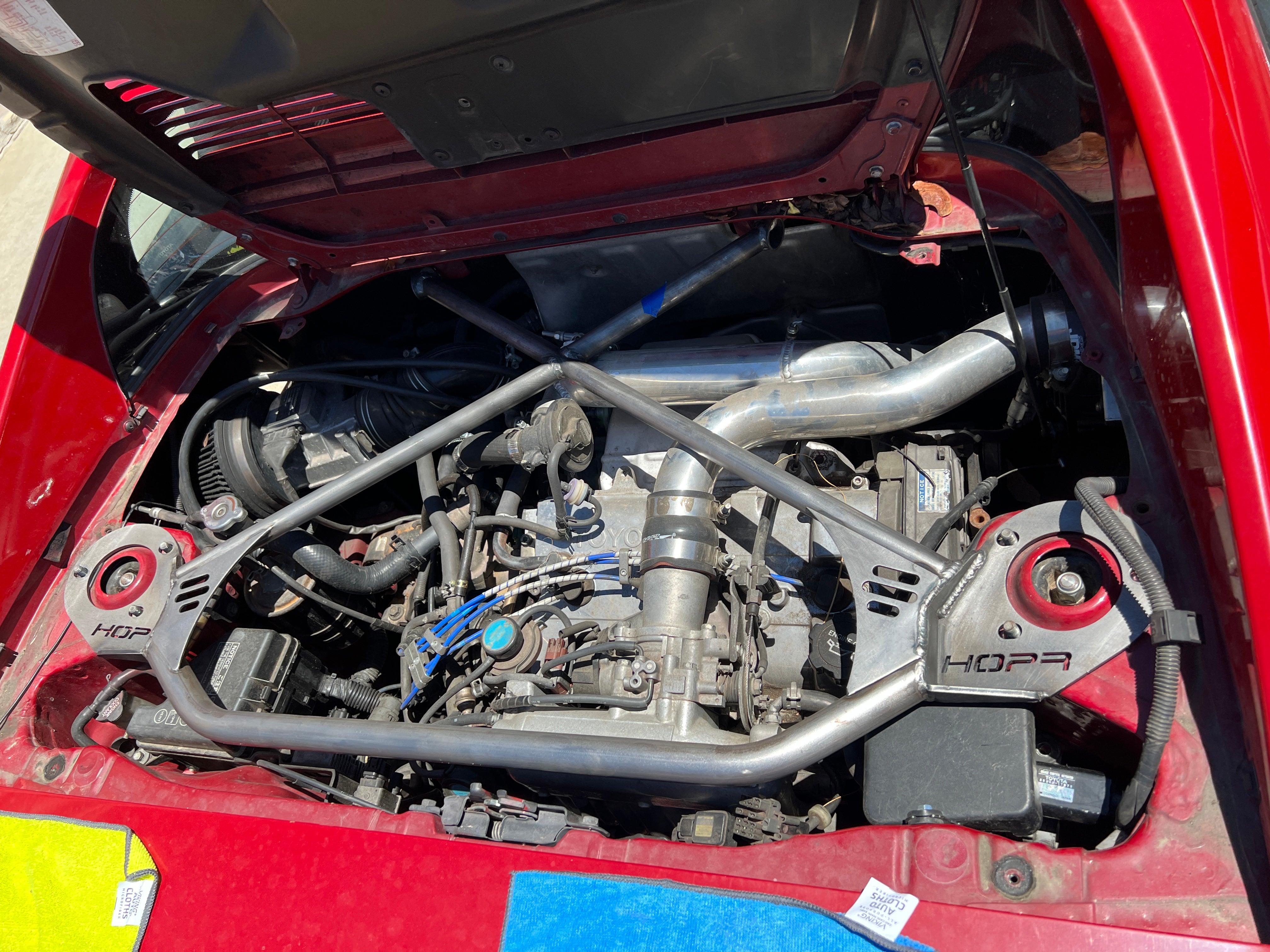 808 SPEC x HOPR Fabrication Toyota MR2 SW20 [90-99] Strut Bar